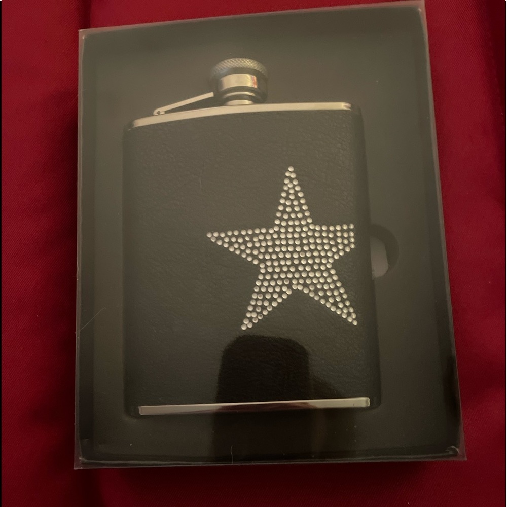 New in box “Star/Stone” Fancy Flask